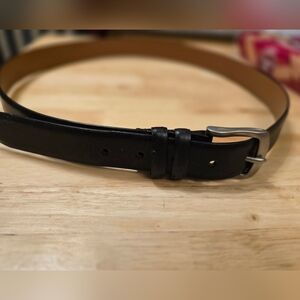 Men's Chaps Black genuine Leather Belt